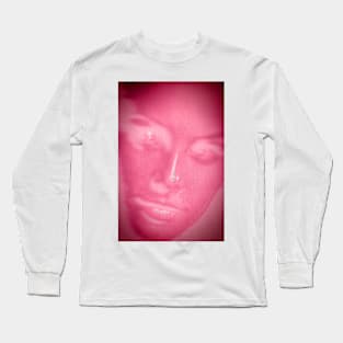 Abstract Face Long Sleeve T-Shirt